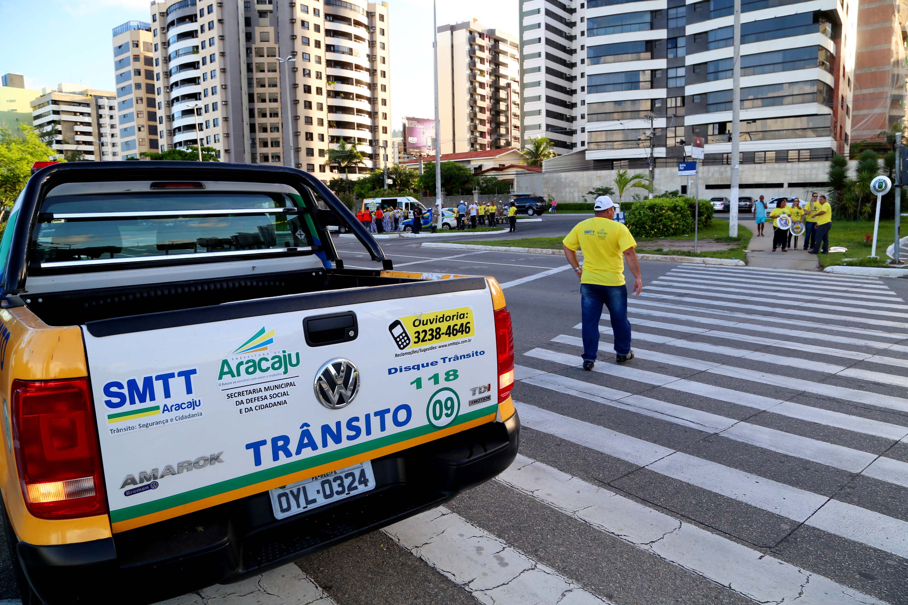 Ações educativas marcam início da III Semana Municipal de Trânsito - SMTT Aracaju